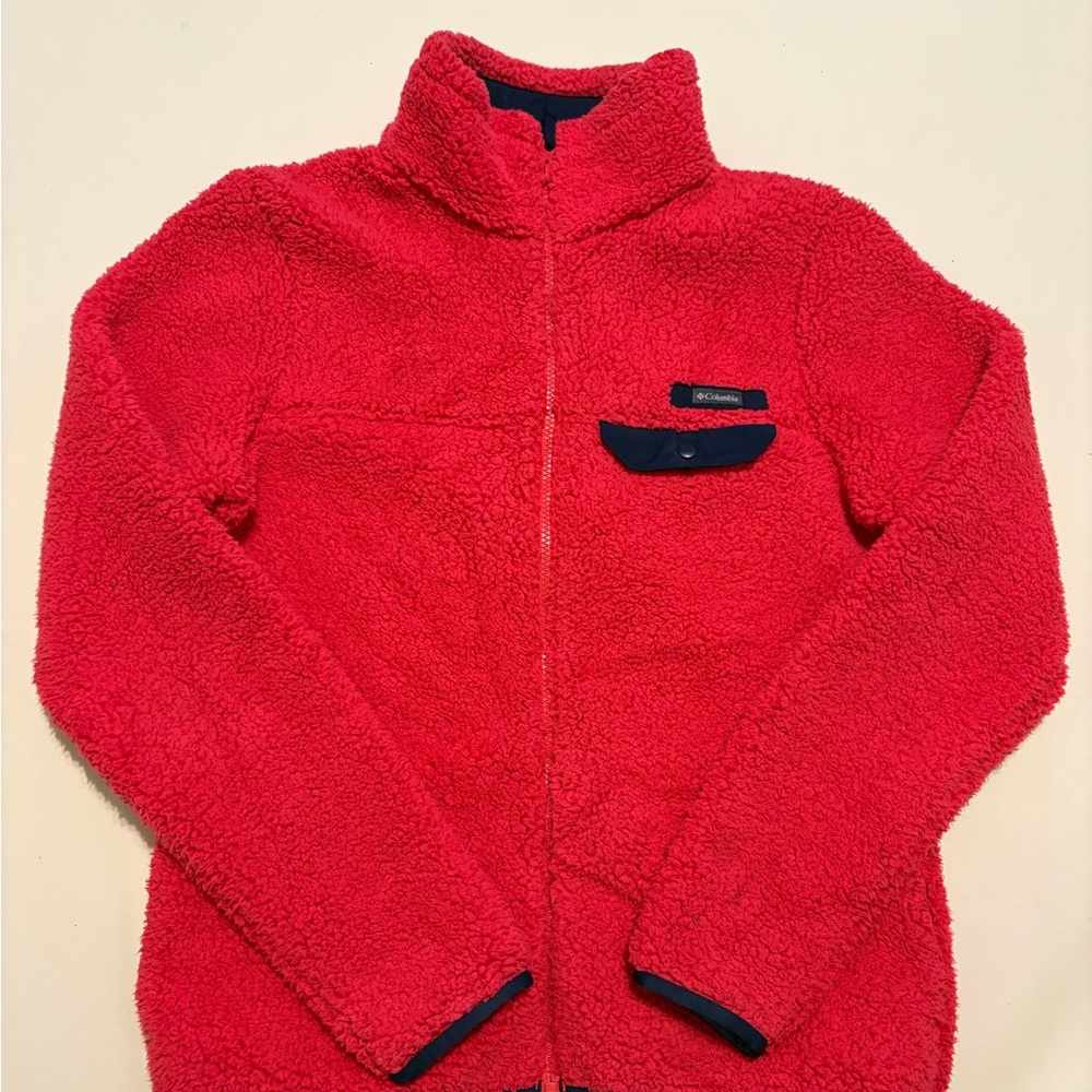 Columbia Pink Fleece  Jacket